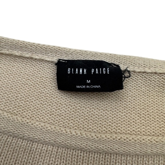 Blank Paige Beige Star Sweater - Picture 5 of 8